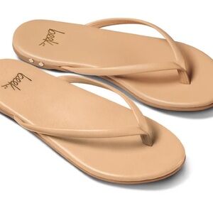 Beek brand Sunbeam Leather Flip Flop Sandal